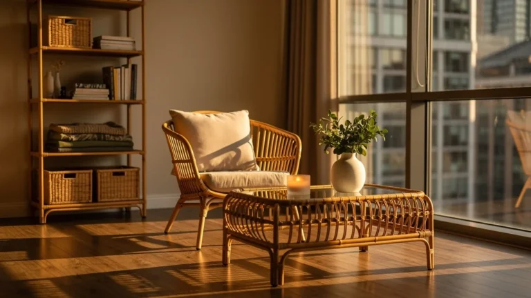 Avis sur mobilier en rotin dans appartement en ville entre charme naturel et limites techniques