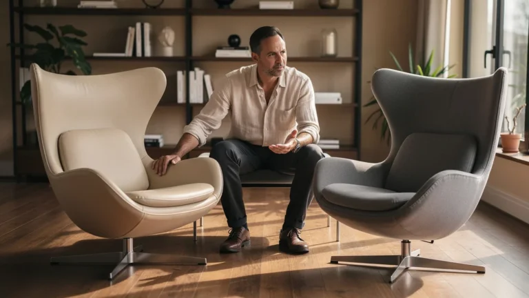 Comparaison chaise Eames Vitra et copie à 89 euros, avis après test et différences visibles